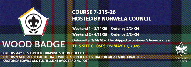 Norwela Council - Wood Badge Apparel